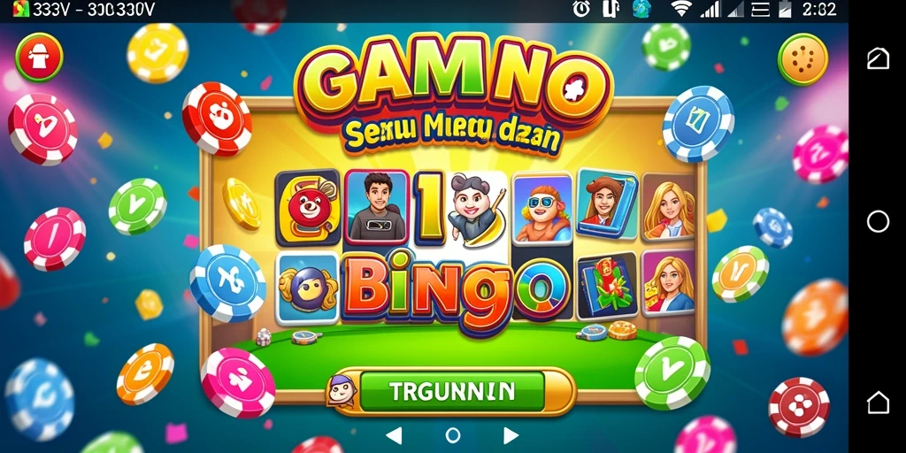 Screenshot utama 333V menampilkan gameplay seru Bingo.