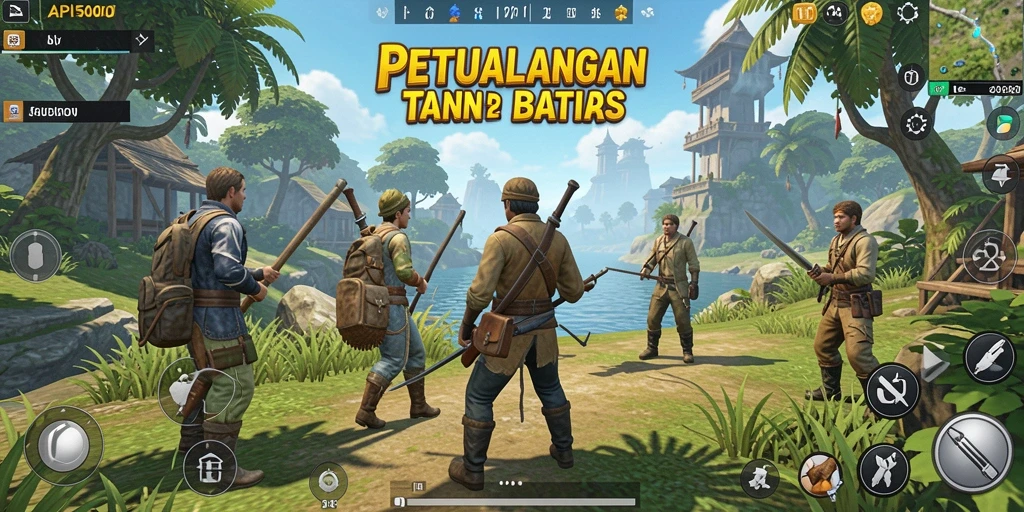 Gameplay menakjubkan di dunia terbuka API5000.