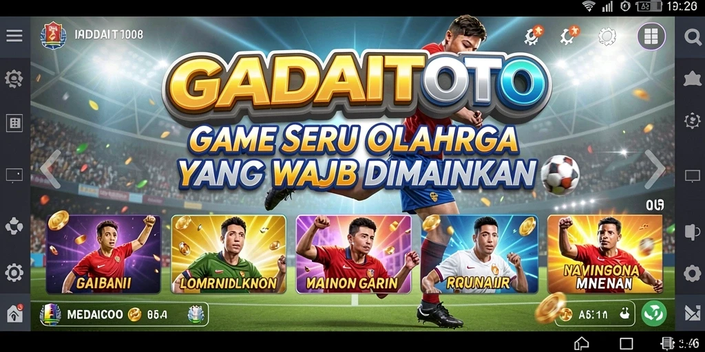 Tampilan gameplay menarik dan mendebarkan dalam GADAITOTO.