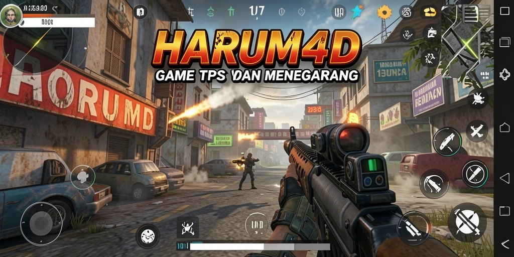 Gameplay seru dan mendebarkan di HARUM4D.