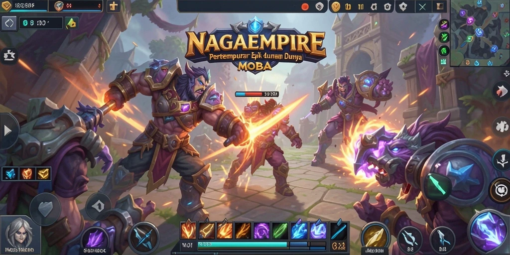 Tampilan gameplay <strong>NAGAEMPIRE</strong> yang seru dan menarik.