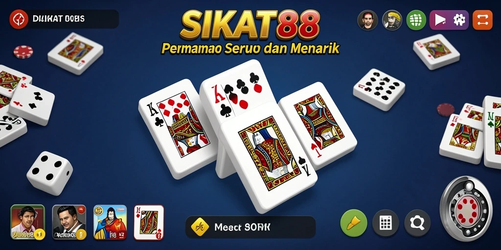 Tampilan gameplay seru SIKAT88 yang penuh tantangan.