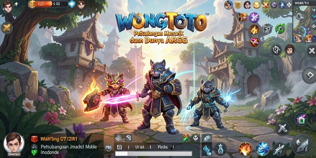 Tampilan gameplay WONGTOTO yang penuh aksi dan petualangan seru.
